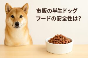 市販の半生ドッグフードで安全なのは？選ぶ前に知るべき知識