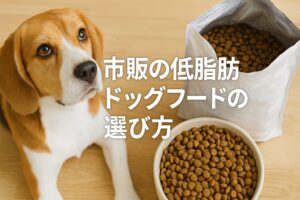 愛犬に優しい市販低脂肪ドッグフードの選び方と注意点