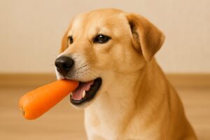 茹でて甘みたっぷり！犬が喜ぶにんじんレシピと安全な与え方