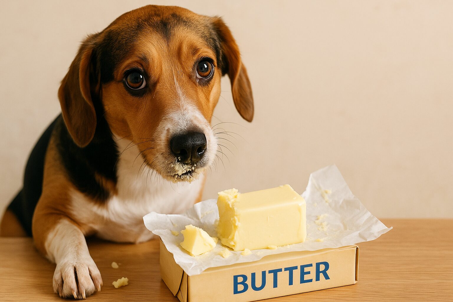 犬がバターを食べた!少量なら大丈夫?リスクと安全な対処のコツ