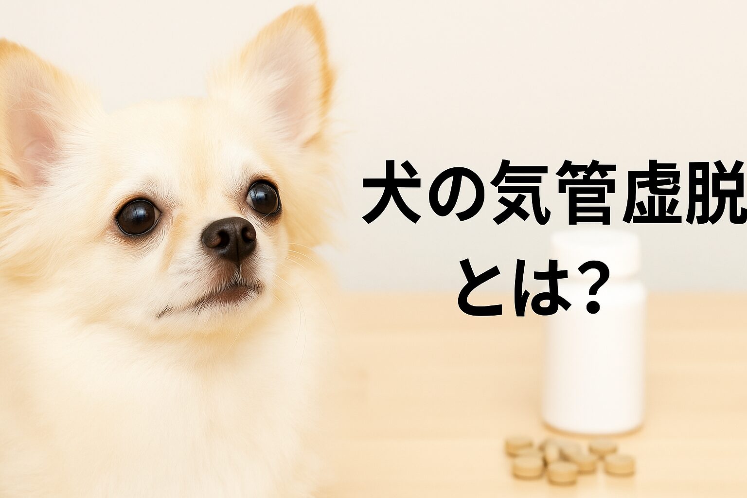 犬の気管虚脱に役立つサプリメントの選び方と使い方