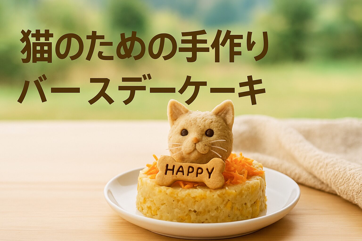 手作り派必見!猫ケーキの基本とおすすめレシピ5選