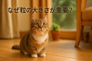 あなたの猫に合う？キャットフード粒の大きさ比較解説