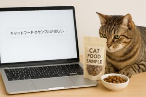 キャットフードのサンプルが欲しい時に役立つ試供品入手のコツ