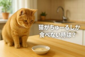 猫がちゅーるしか食べない理由と無添加総合栄養食の正しい頻度