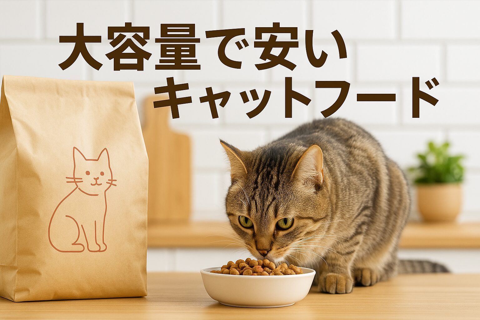 キャットフード大容量は安いだけじゃない!失敗しない選び方