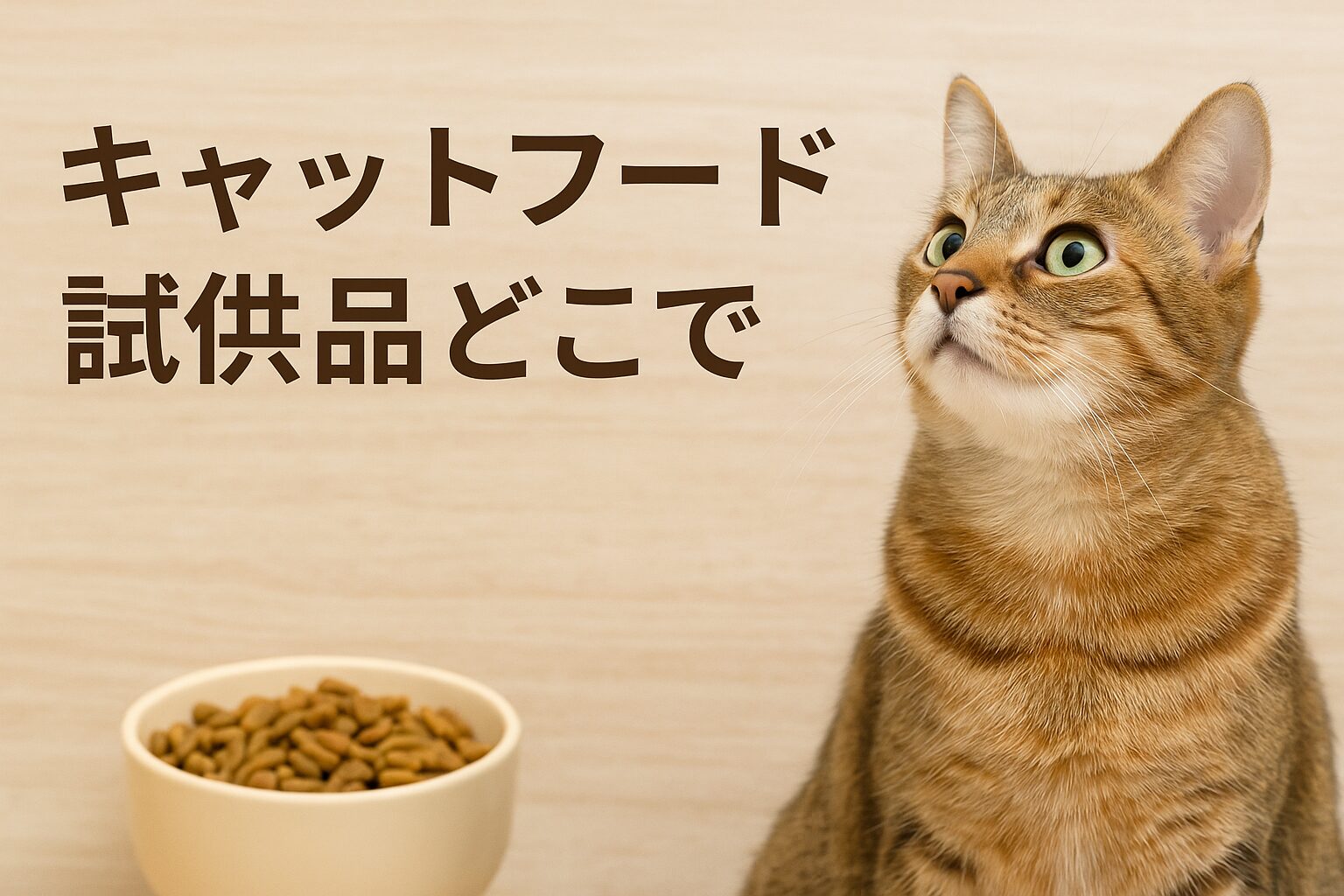 キャットフード試供品はどこで探す?無料&割引情報も網羅