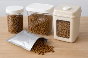 キャットフード保存容器はニトリ？無印？真空×袋ごと徹底ガイド