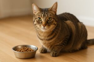 猫がゲロを食べる時に注意すべき症状と受診の判断基準