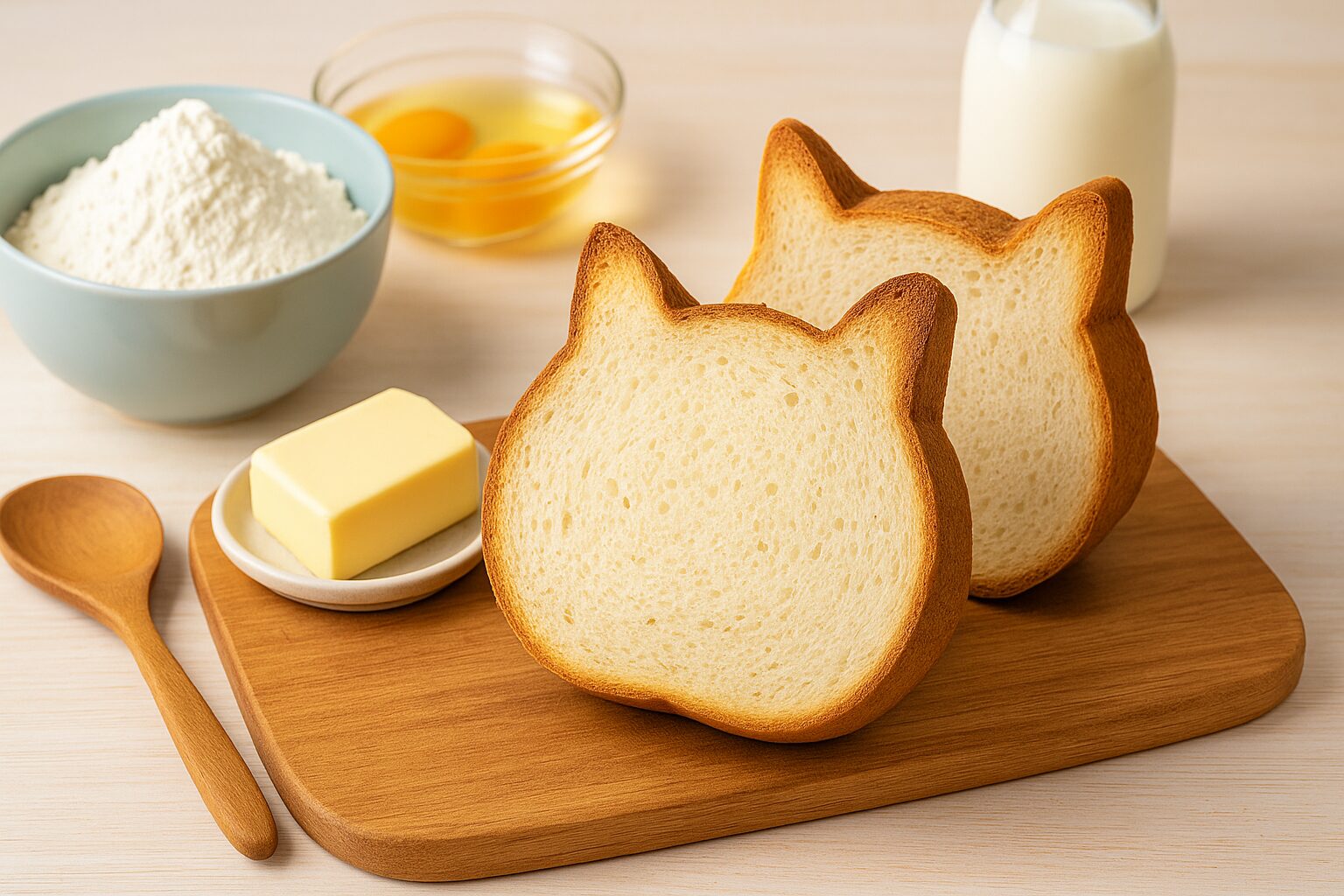 初心者でも簡単!猫食パンレシピの魅力と失敗しない作り方