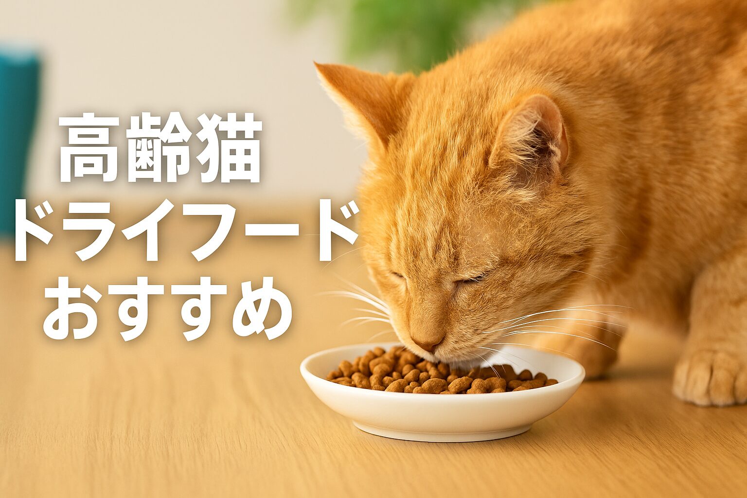 食いつきが変わる！高齢猫におすすめのドライフード厳選リスト