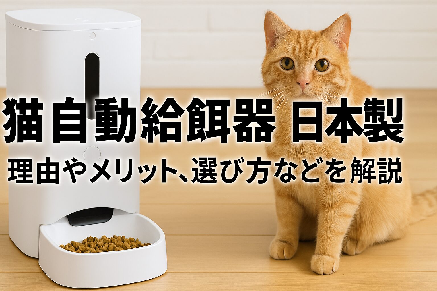 猫自動給餌器日本製モデル比較!多機能からシンプル設計まで網羅