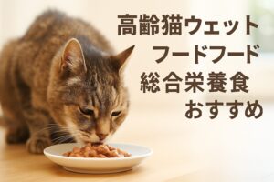 なぜ高齢猫にウェットフード？総合栄養食のおすすめ理由とは