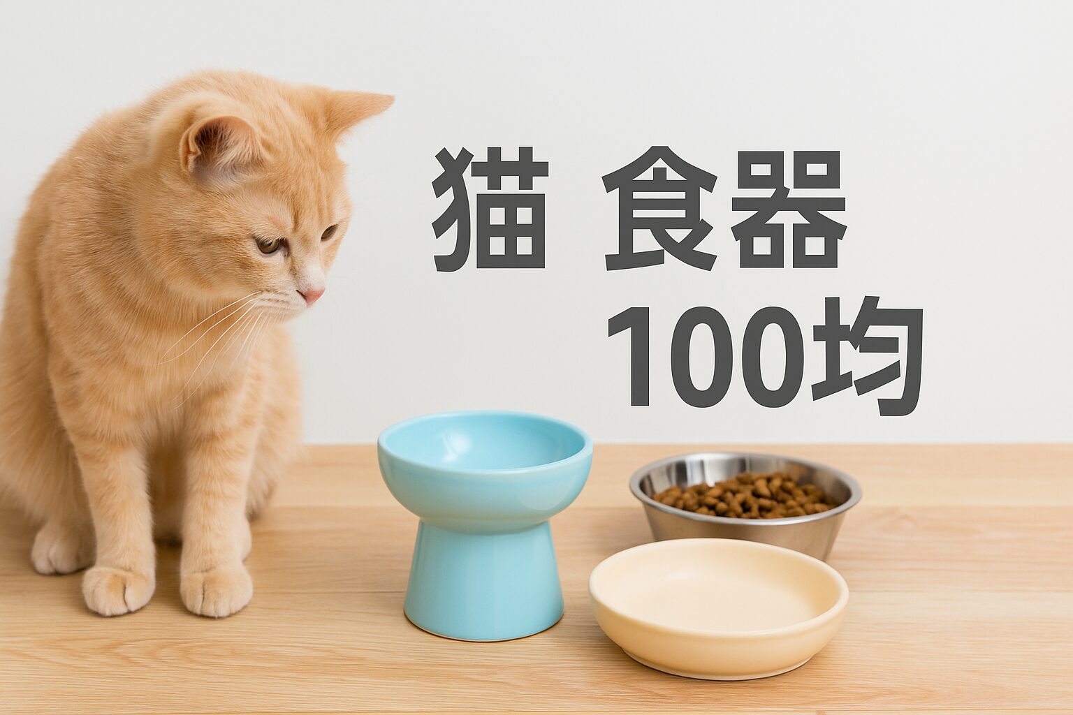 猫に優しい食器は100均で見つかる!選び方と活用術