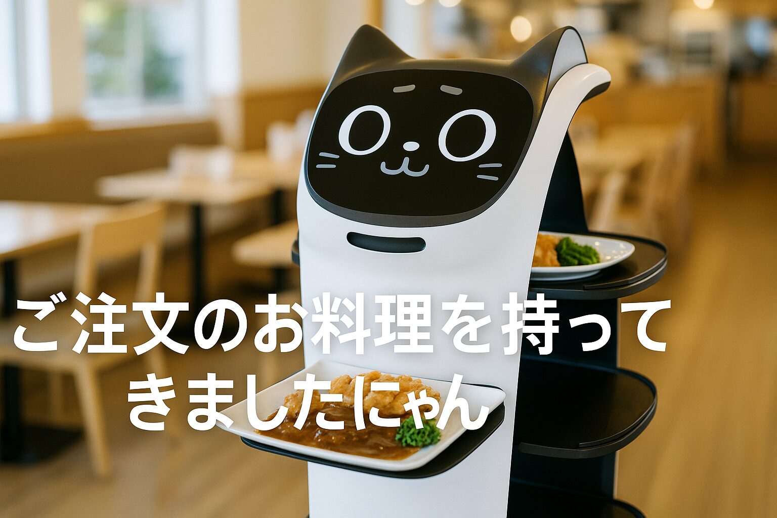 なぜ猫型配膳ロボットのセリフは人の心をつかむのか?徹底解説