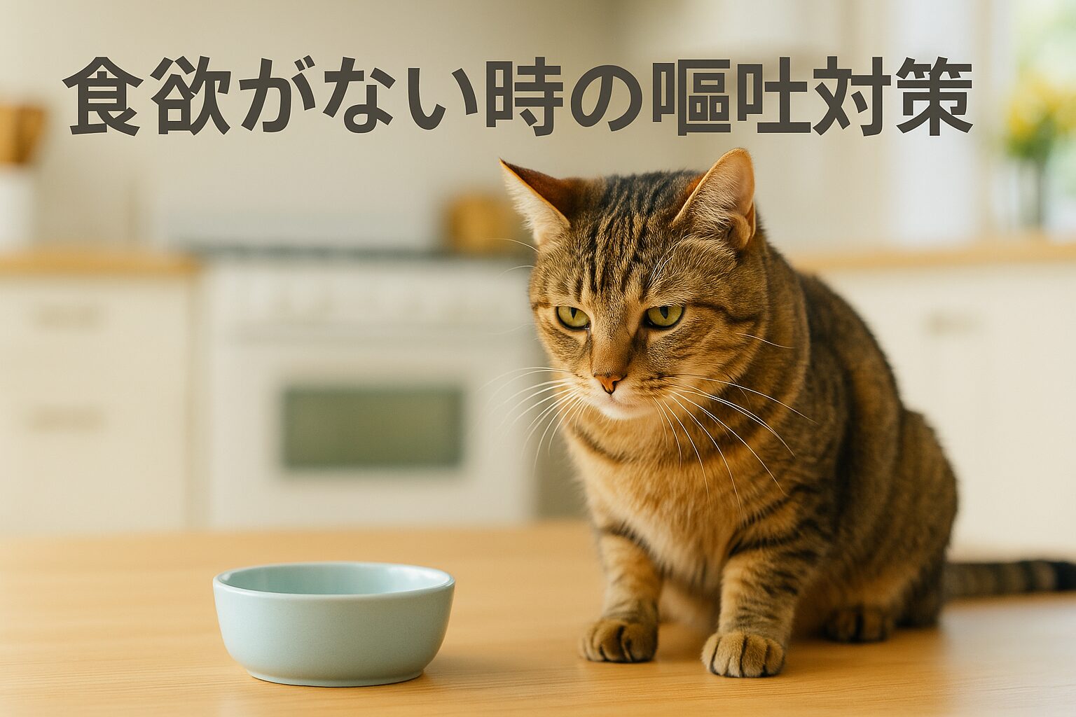 猫が食欲ないときに吐く理由とは?今すぐ知るべき対処法