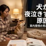 犬が家で夜泣きする原因とは？室内環境の見直しと正しい対処法
